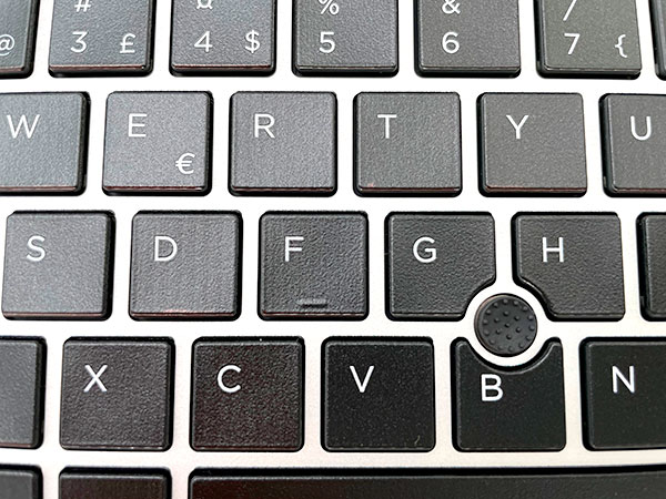 HP Tastatur nach Reprint, vergrößert