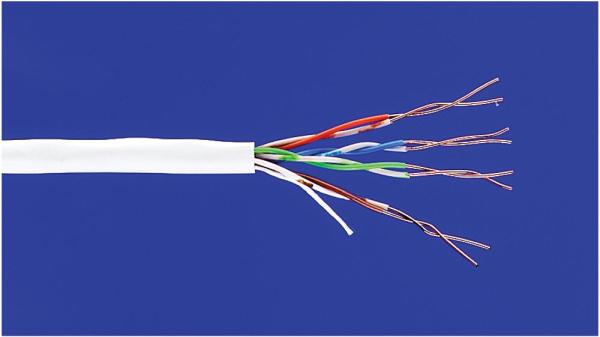 Data Cable Cat5E UTP  PVC White 305m - box