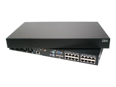 IBM global 2x16 console manager KVM Switch